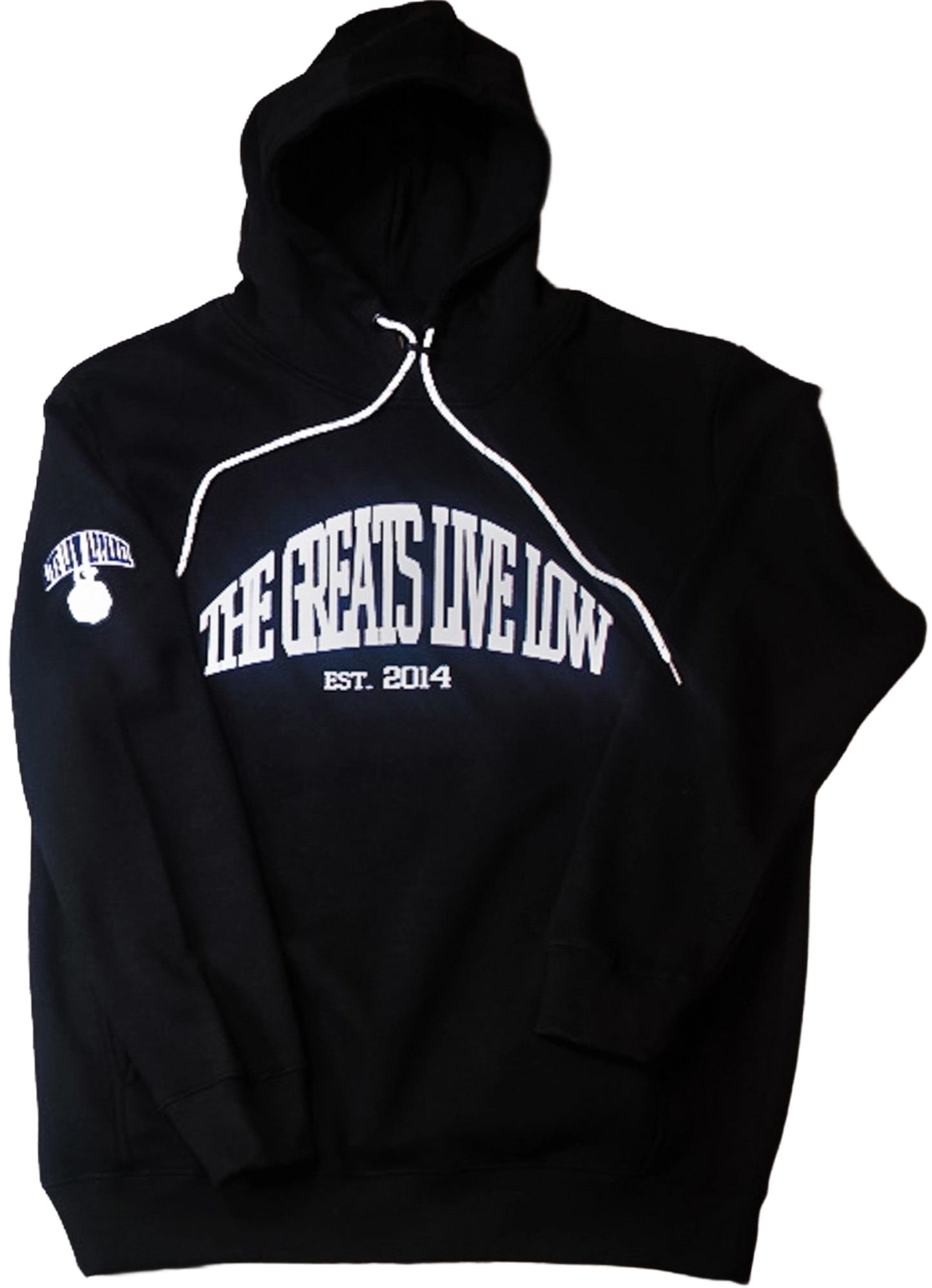 The Greats Live Low – Black Classic Hoodie
