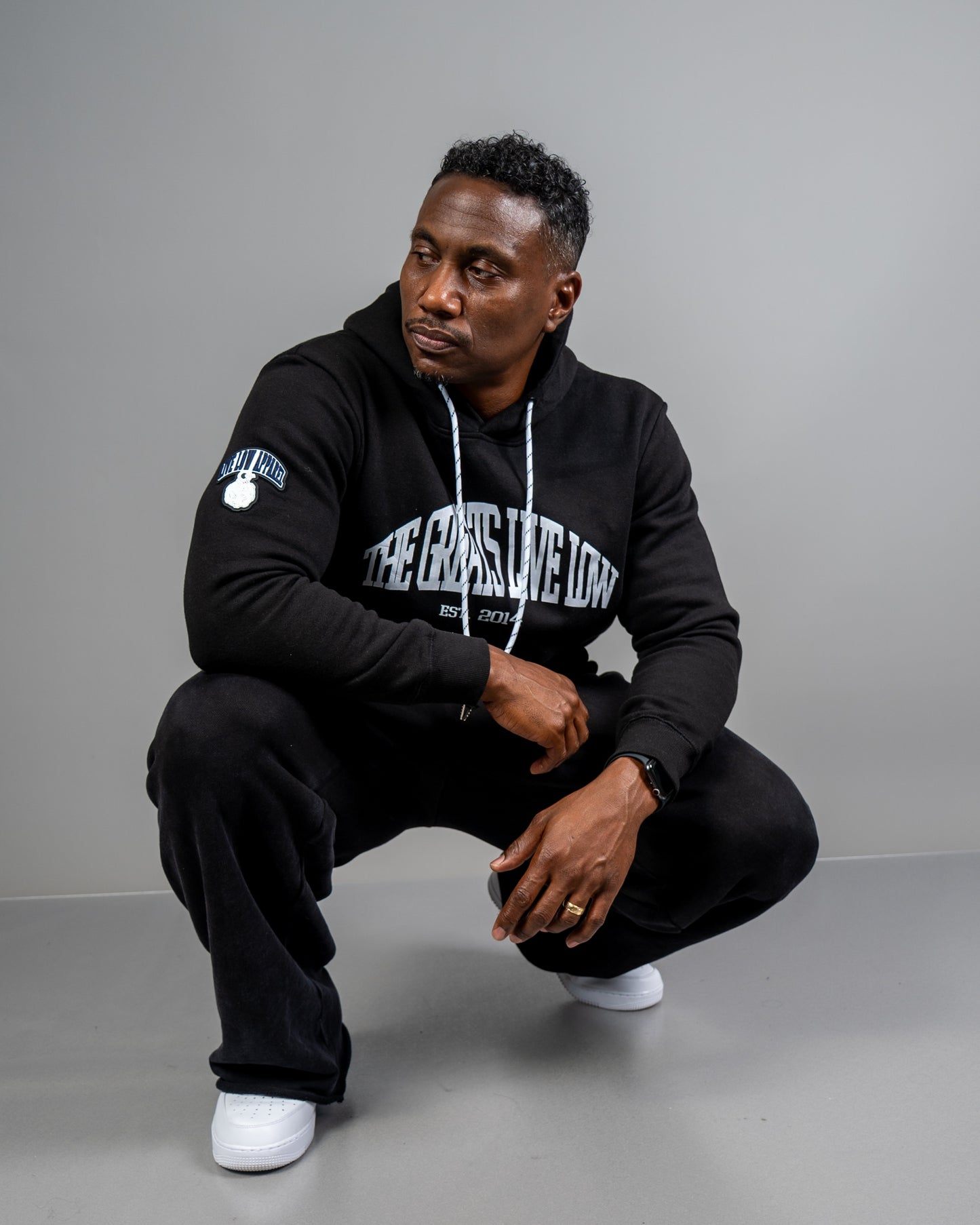 The Greats Live Low – Black Classic Hoodie