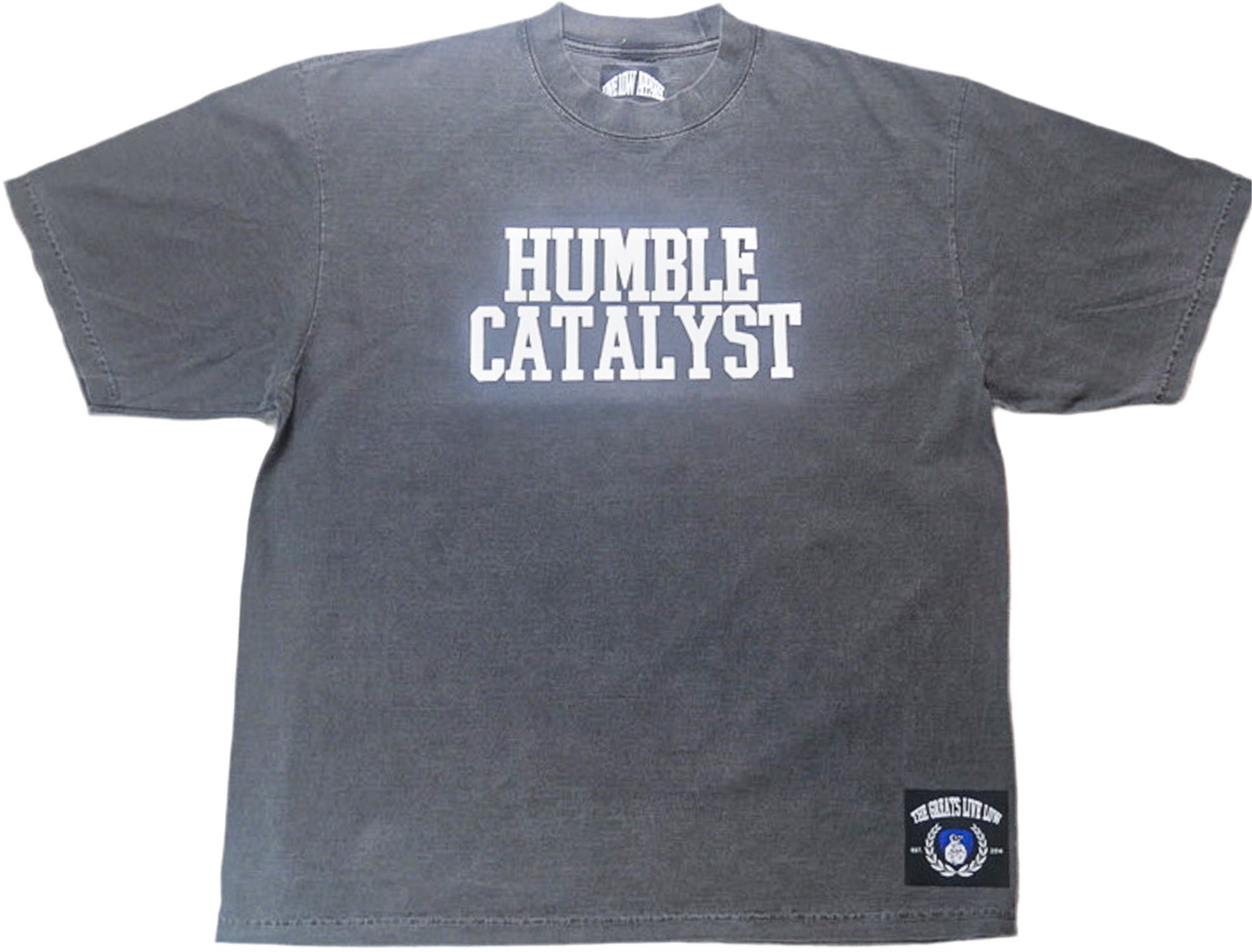 HUMBLE CATALYST – Stone Grey Tee