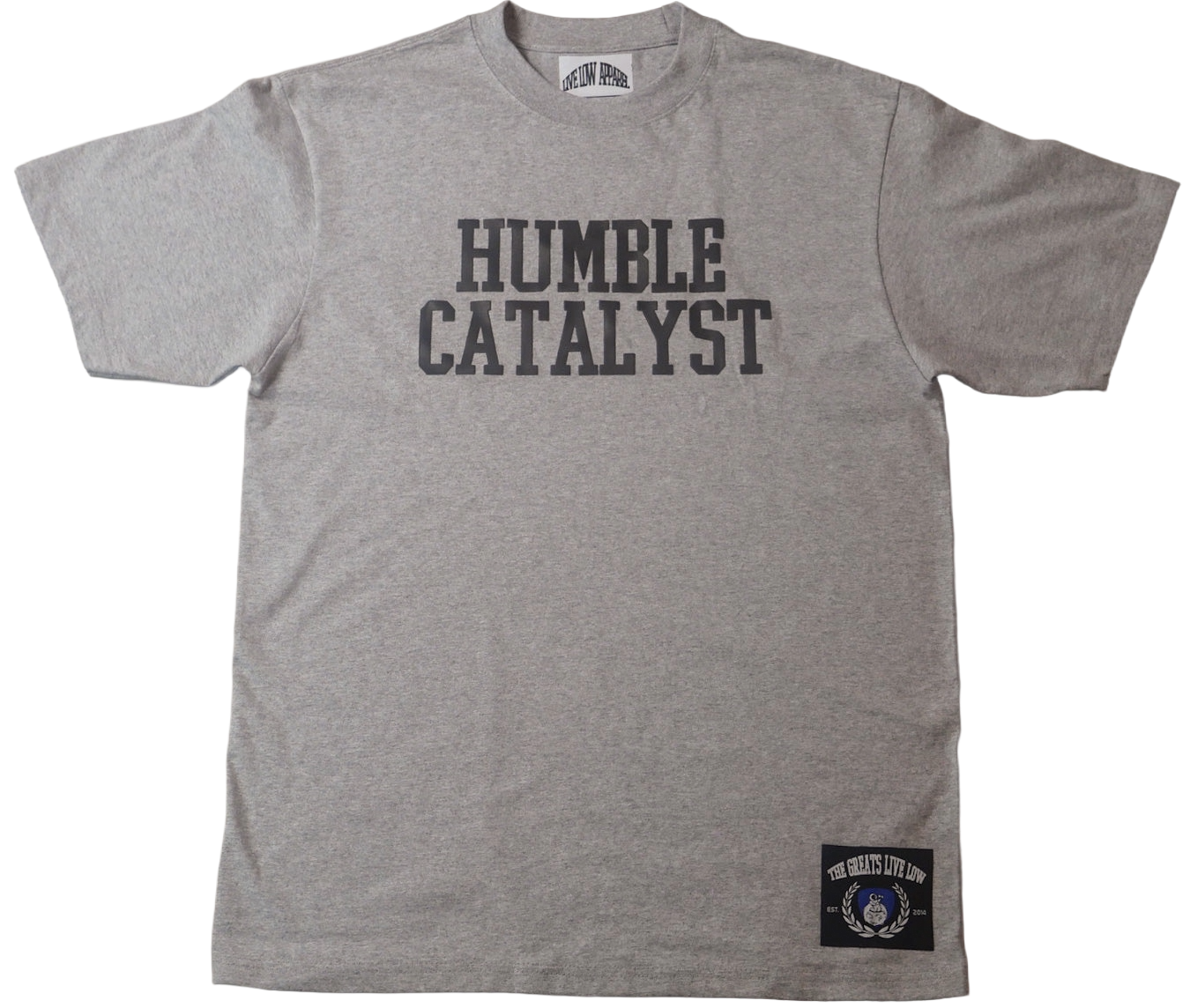 HUMBLE CATALYST Tee – Heather Grey