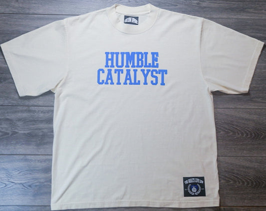Humble Catalyst – Cream Oversized Tee